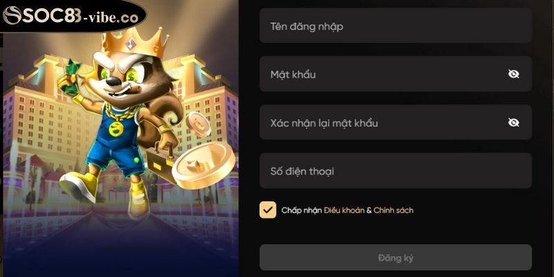 Điều Khoản Sử dụng soc88 2 Chính sách quy định khi đăng ký tài khoản tại SOC88