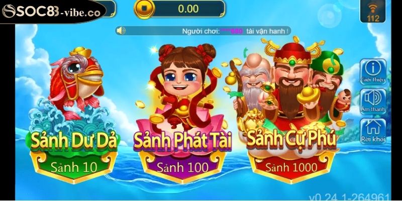Tam Tiên Cắt Cá SOC88 Hấp Dẫn Nhờ Mẹo, Bàn Cược & Vũ Khí Mới 1 Tổng quan về Tam Tiên Cắt Cá SOC88
