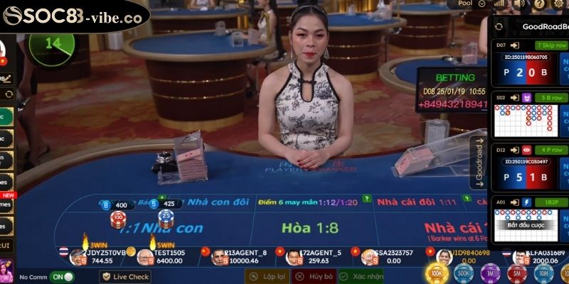 DG Casino SOC88 Sân chơi cá cược trực tuyến đẳng cấp quốc tế 3 Trải nghiệm trò chơi hấp dẫn tại DG Casino SOC88