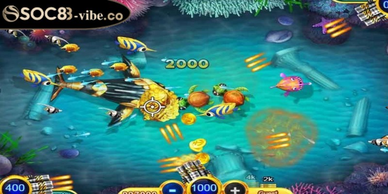 Bắn cá rùa xanh - Săn boss đã, trải nghiệm siêu dễ 2 Những vũ khí hấp dẫn có trong game bắn cá rùa xanh